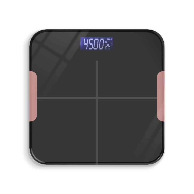Digital Body Weight Scale - BMI 180kg Körperfett-Monitor-Gerät Intelligente Haushaltswaage Digitale