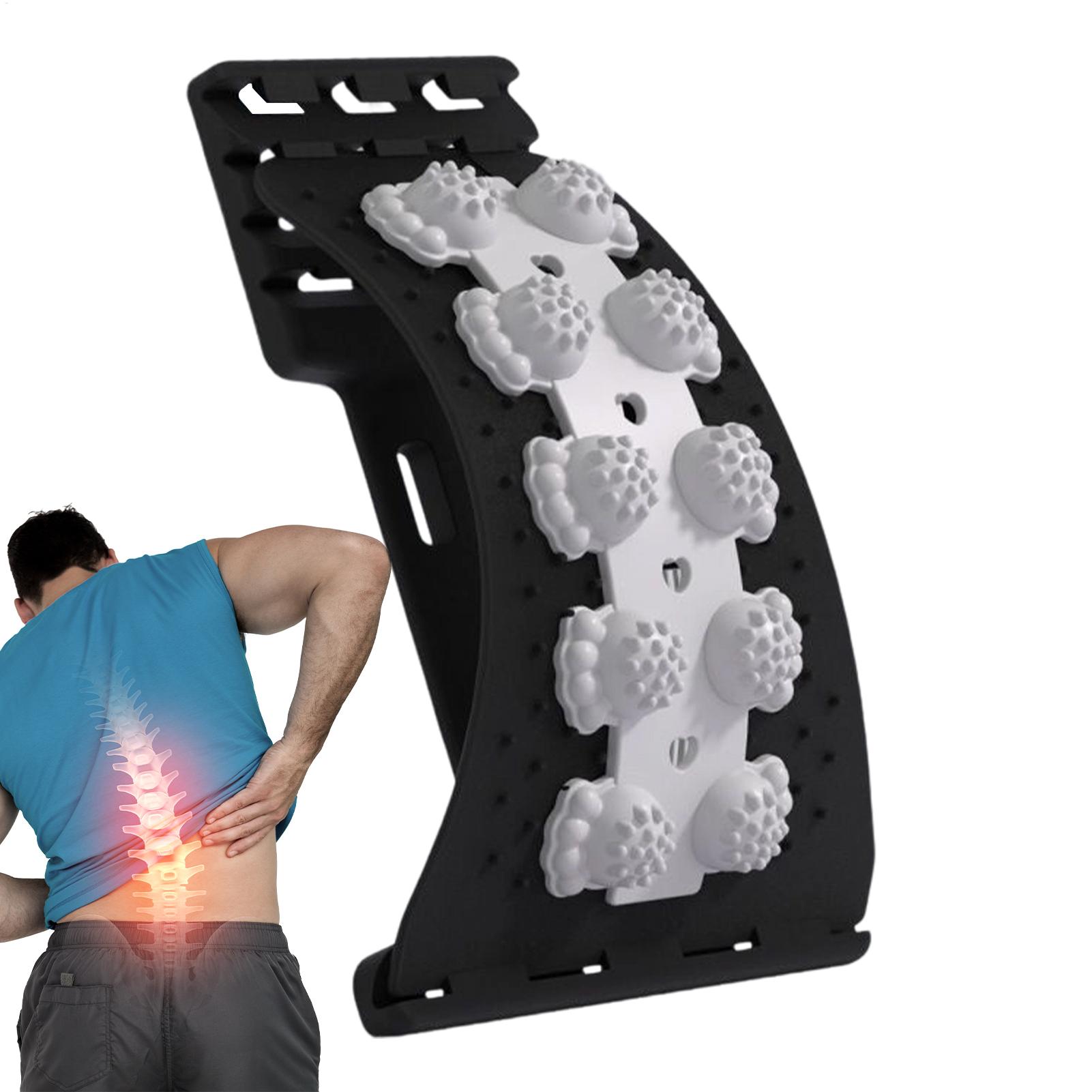 Back Stretcher Lumbar - Cracker Board Massager Yoga-Rückenstrecker, Entspannungsgerät für