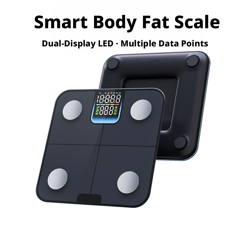 Digital Body Weight Scale - Beste 180kg 396lb Personenwaage aus gehärtetem