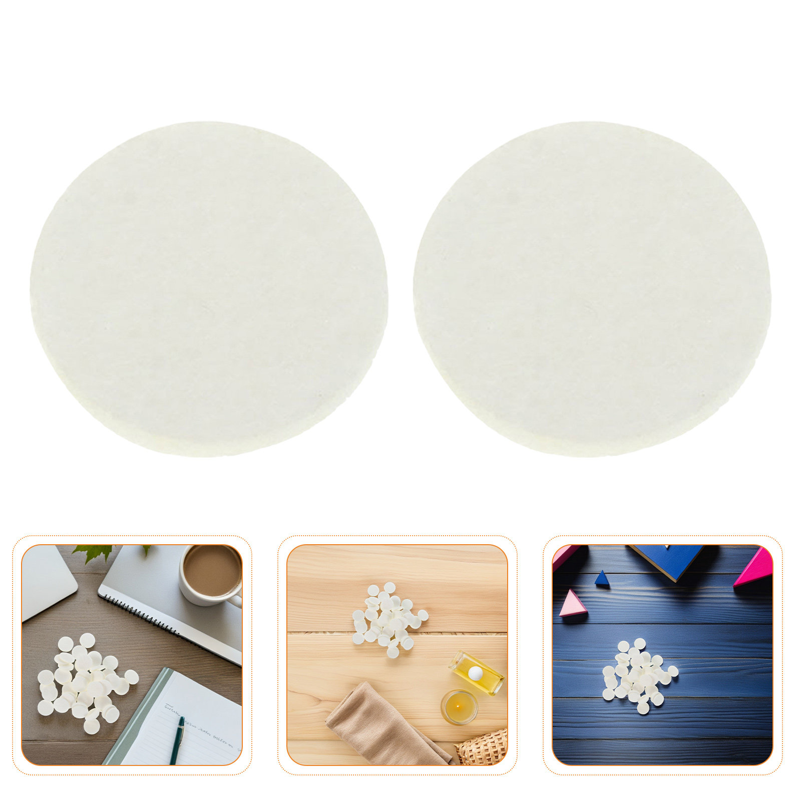 Aromatherapy Diffuser - 300 Stück Ersatz-Diffusor-Pads für ätherische Öle,