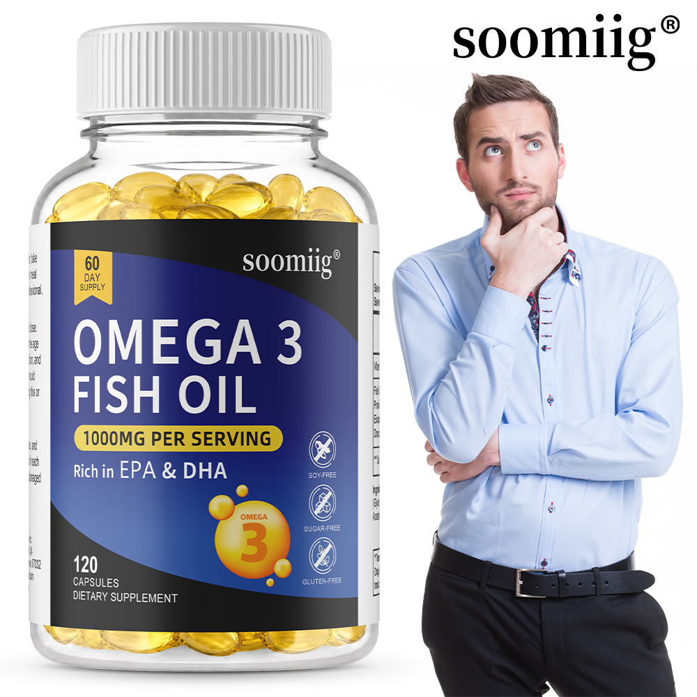 Health Wellness Usa - Tiefsee Omega-3 Fischöl Softgels 1000mg, Hoher
