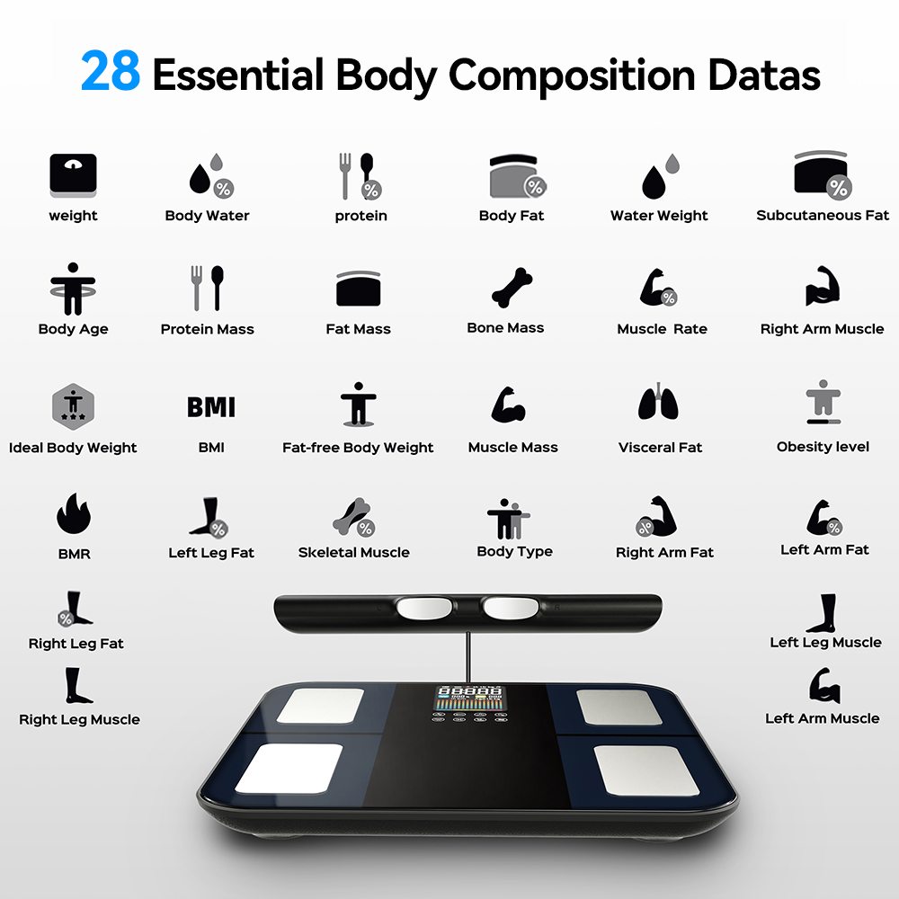 Intelligente Digitale Körperan – Digital Body Weight Scale Bewertung und Preis