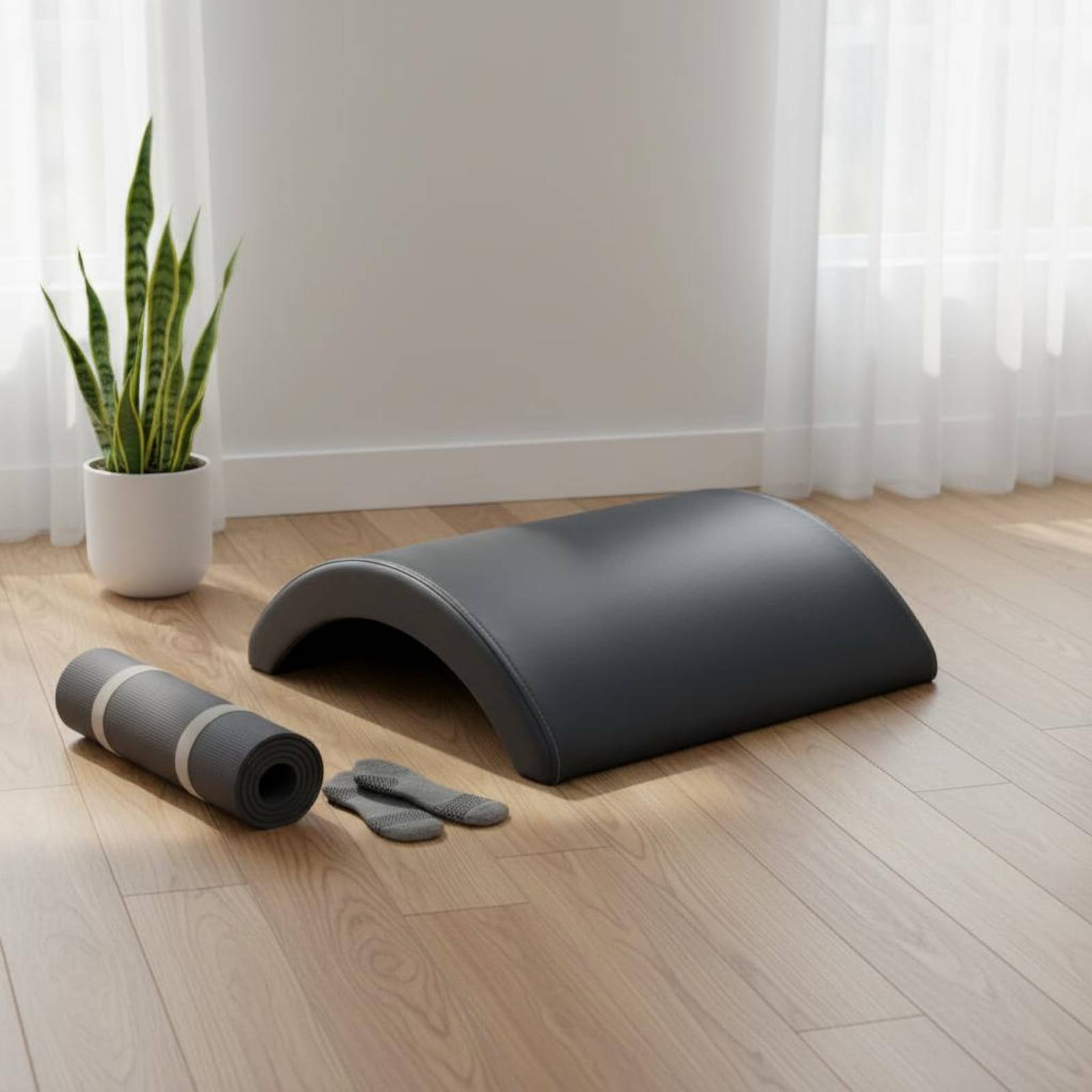 Pilates Arched Barrel Ergonomi – Back Stretcher Lumbar Bewertung und Preis