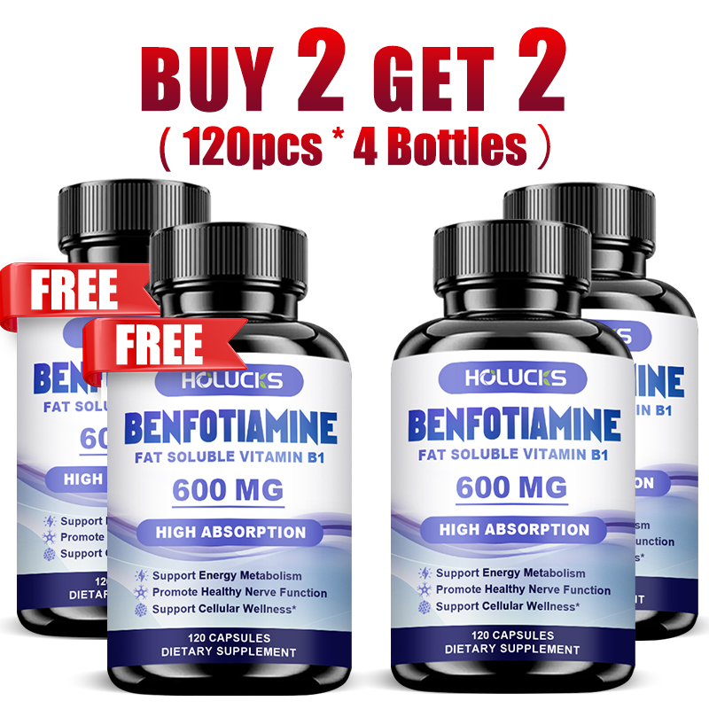 Benfotiamin-Kapseln, mit fettl – Health Wellness Usa Bewertung und Preis