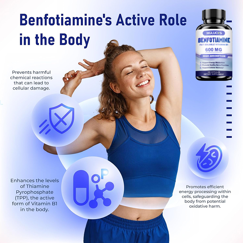 Benfotiamin-Kapseln, mit fettl – Health Wellness Usa Bewertung und Preis
