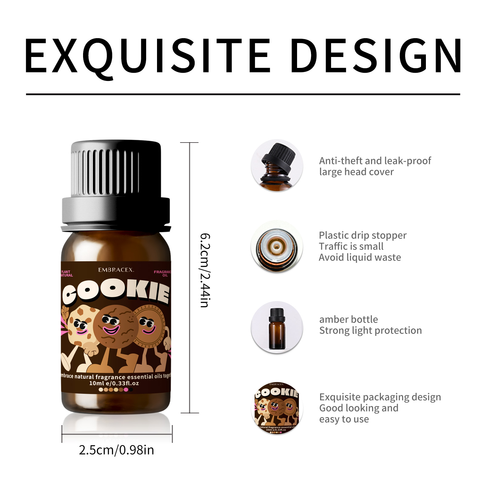 10ml Keks-Duft Ätherische Öle  – Aromatherapy Diffuser Bewertung und Preis