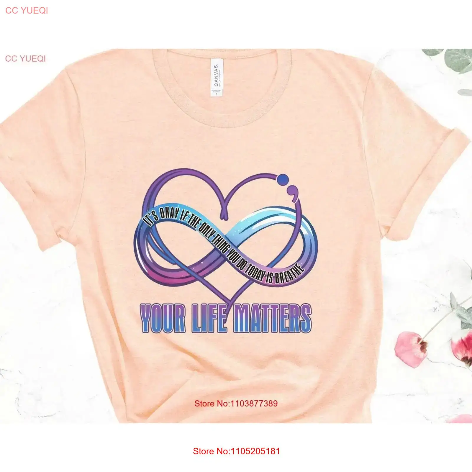Mental Health T-Shirt It's Oka – Your Health Wellness Bewertung und Preis
