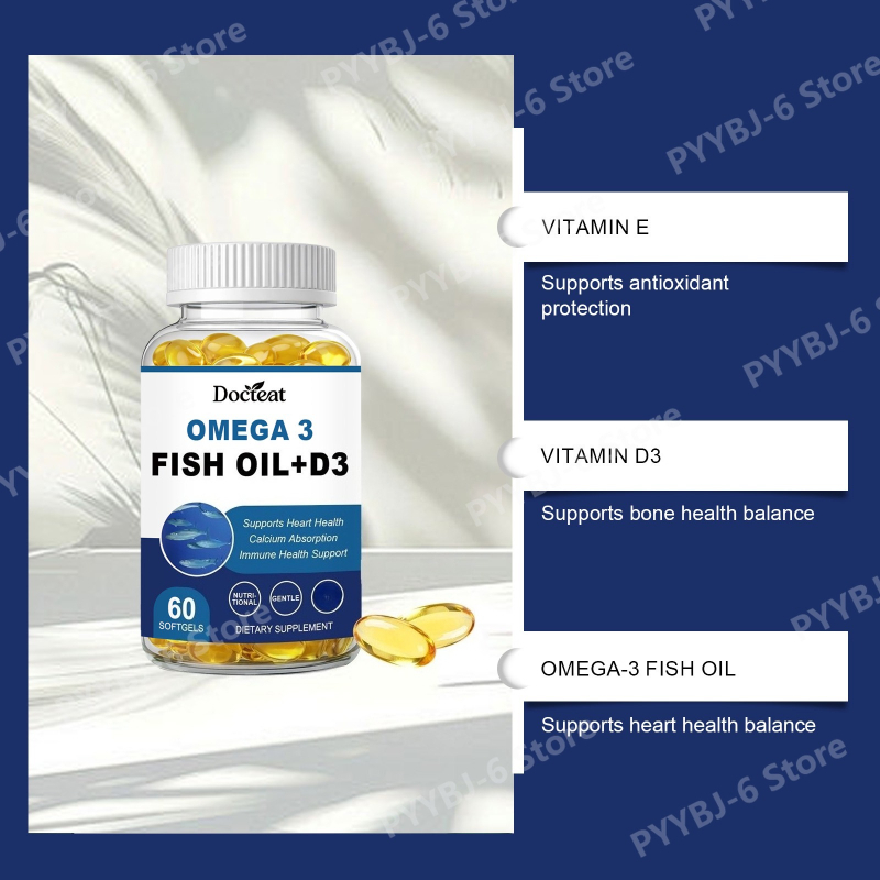 Omega-3 Fischöl Unterstützt He – Wellness Health Nutrition Bewertung und Preis