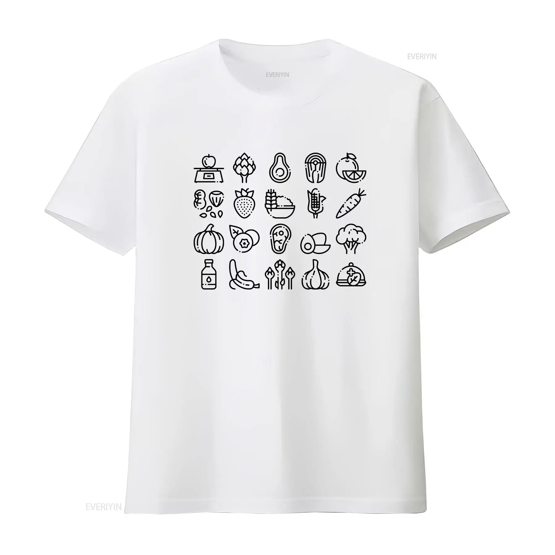 T-Shirt „Healthy Foods“ für Er – Wellness Health Nutrition Bewertung und Preis