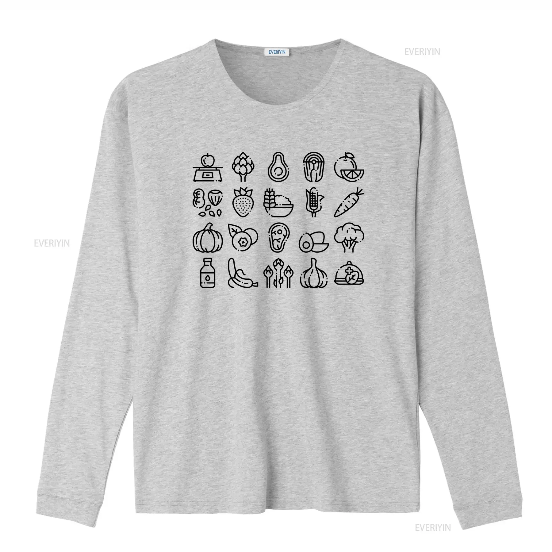 T-Shirt „Healthy Foods“ für Er – Wellness Health Nutrition Bewertung und Preis