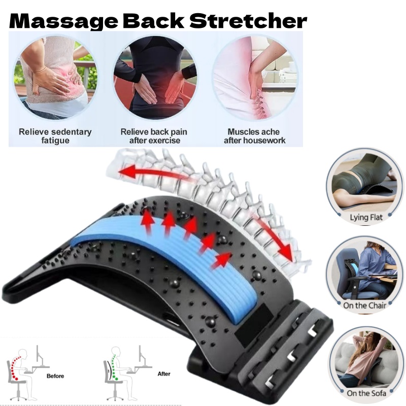 Rückenmassagegerät zur Muskele – Back Stretcher Lumbar Bewertung und Preis