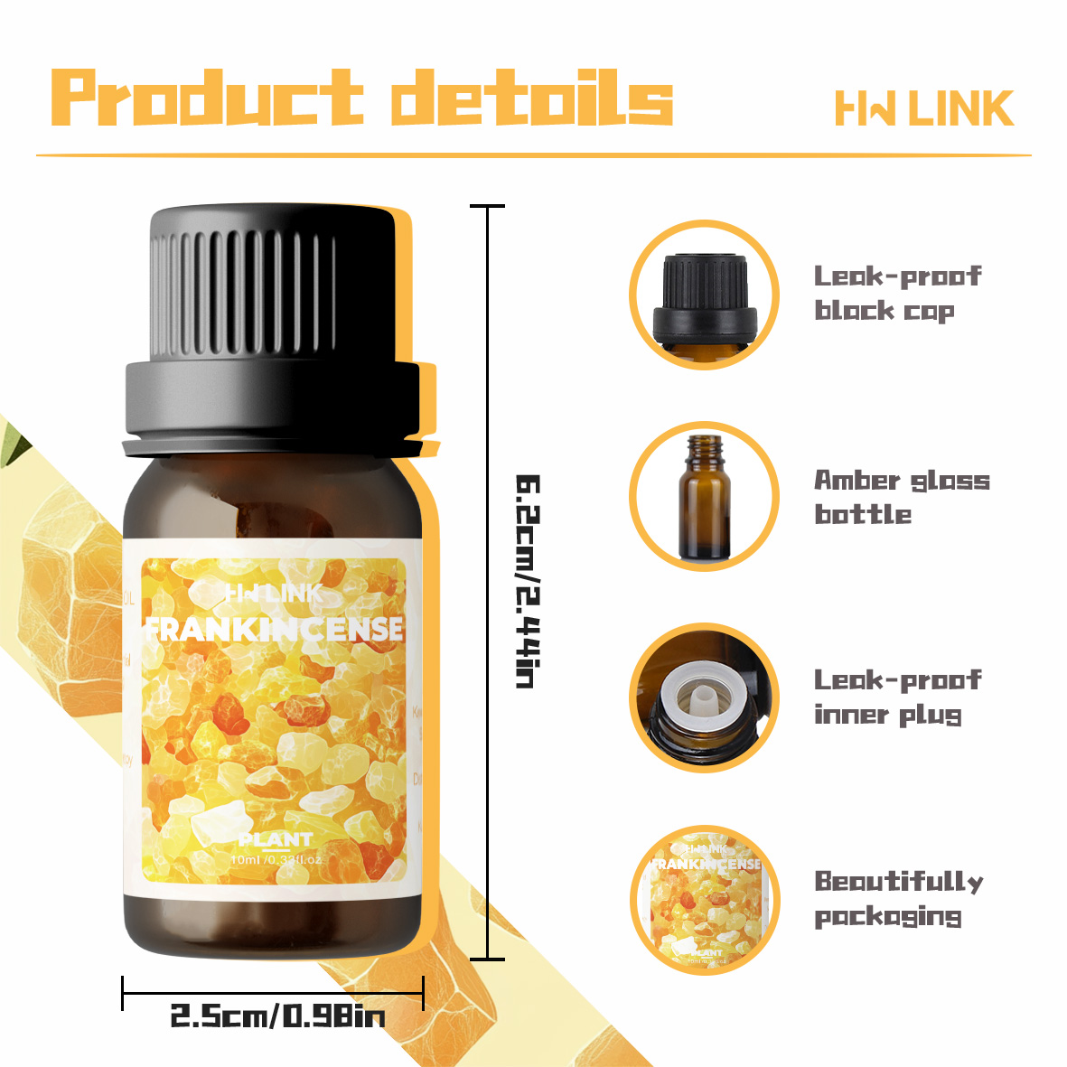 Weihrauch-Ätherisches Öl 10ml  – Aromatherapy Diffuser Bewertung und Preis